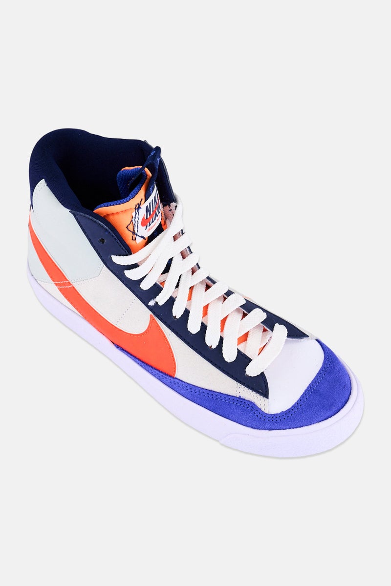 Nike Kids Boy Blazer Mid 77 Se Lace Up Outdoor Shoes, Multicolor - Image 1